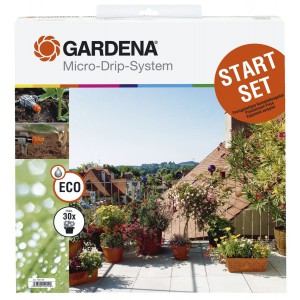 Gardena Micro Drip System Start Set für Terrassen